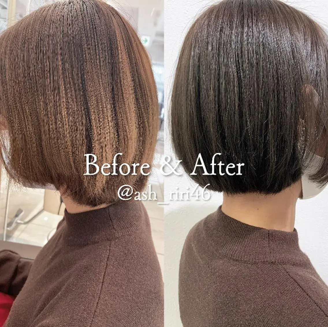 ショート カラー パーマ ヘアアレンジ カット ヘアカラー 西山梨々【5/1〜 復帰致します🌼】のヘアスタイル