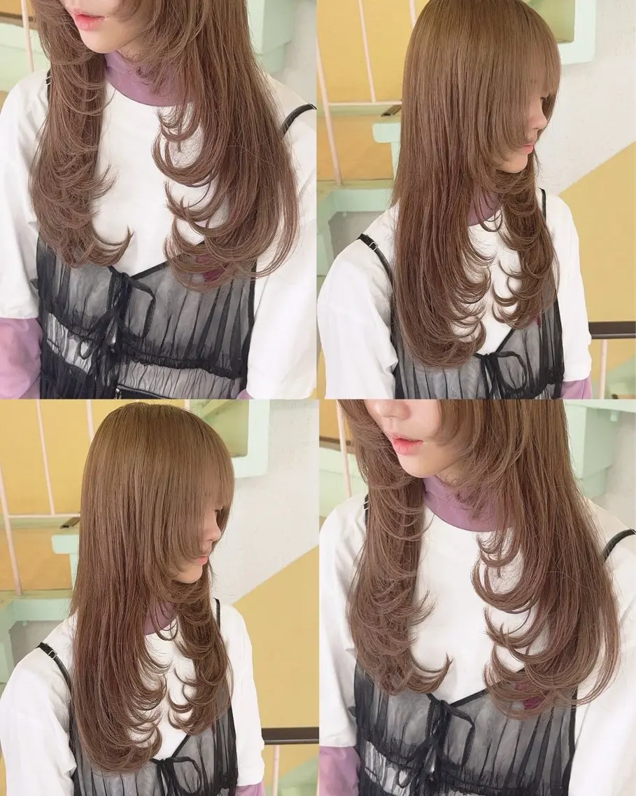 ヘアアレンジ ヘアセット 渋谷:インナーカラー ／🍒エリカ🍒のヘアスタイル
