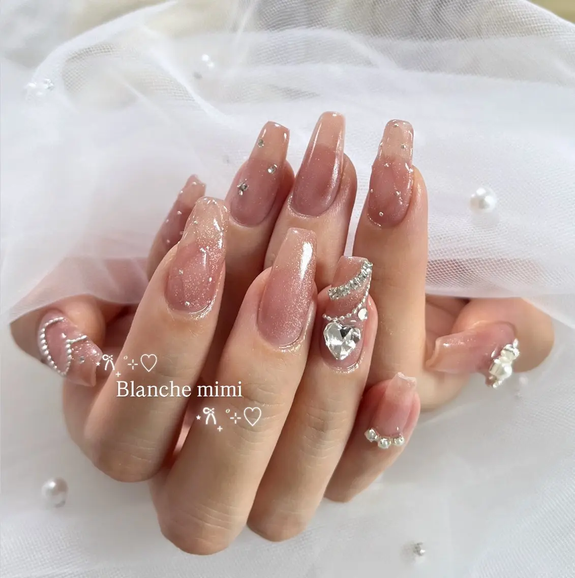 ネイル Blanche mimi.u_aのネイルデザイン
