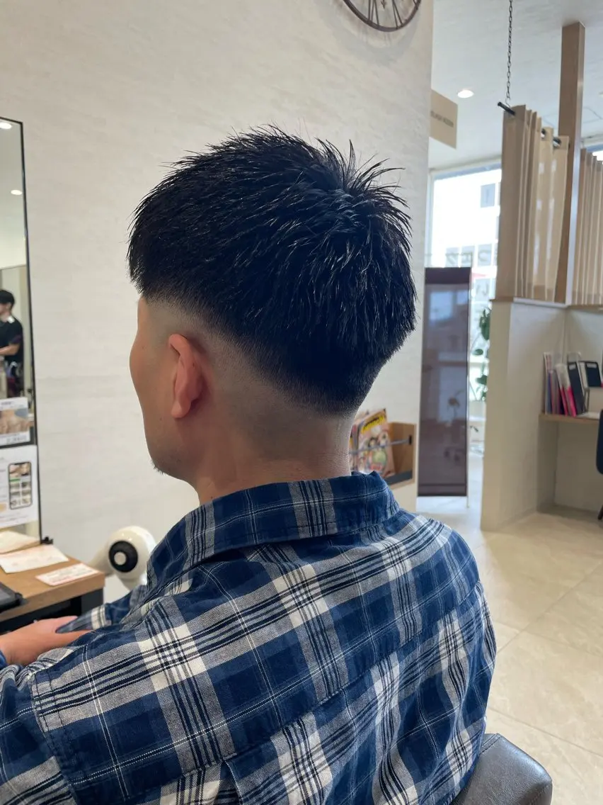 ショート メンズ 野水 隆雅のヘアスタイル