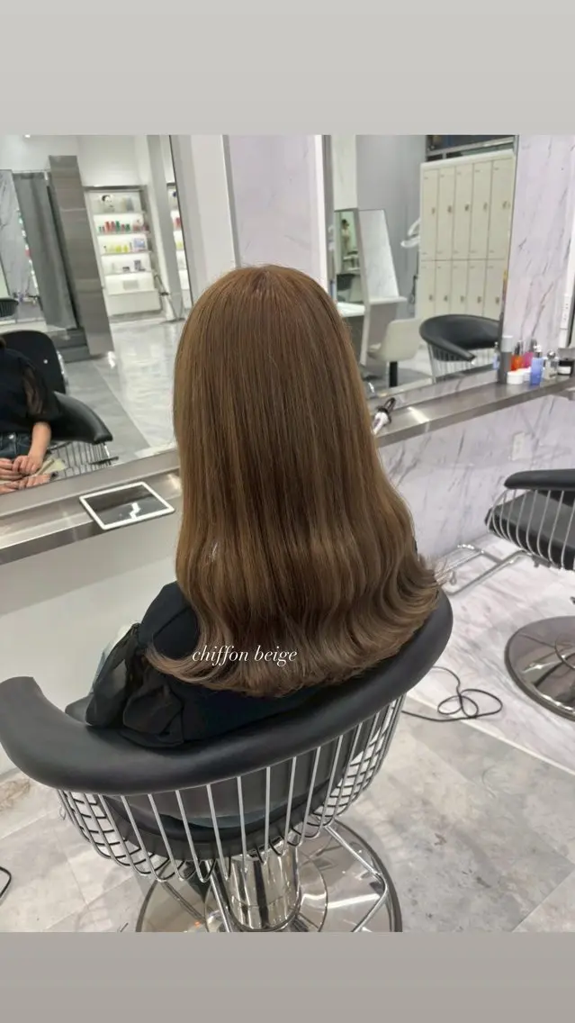 ロング ParveMix🫧 宮﨑 梨里のヘアスタイル