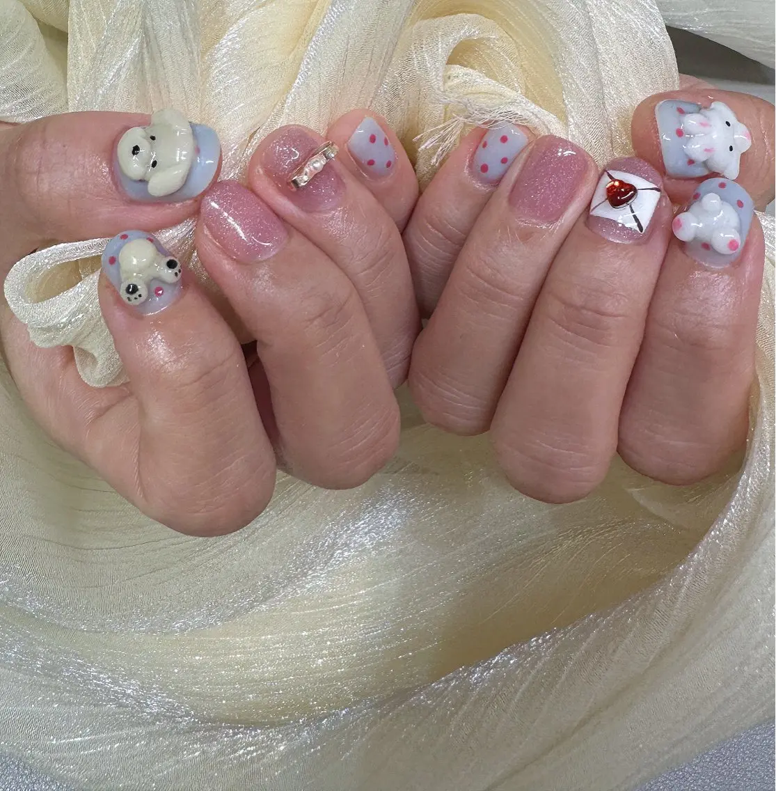 ネイル アートネイル 持ち込み Grace nail ケイのネイルデザイン