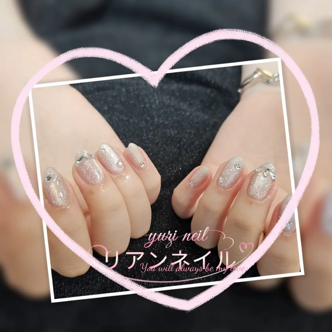 ネイル フラッシュネイル ワンホンネイル その他(ネイル) 飯塚 百合のネイルデザイン