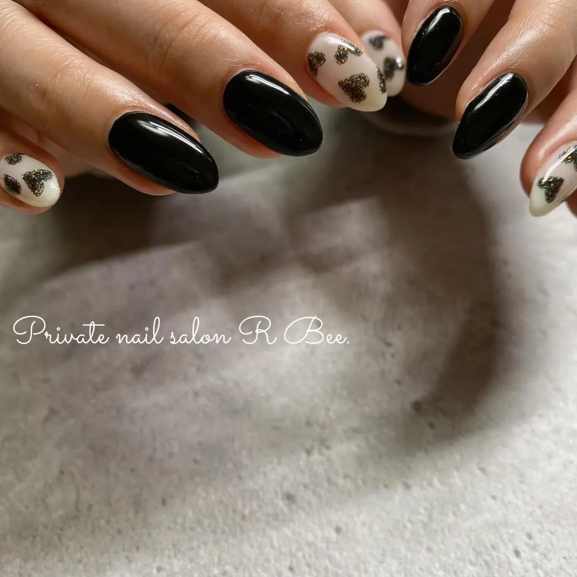 ネイル ハート ワンカラーネイル バレンタイン aneu. -アヌ- 💅🫧reinaのネイルデザイン