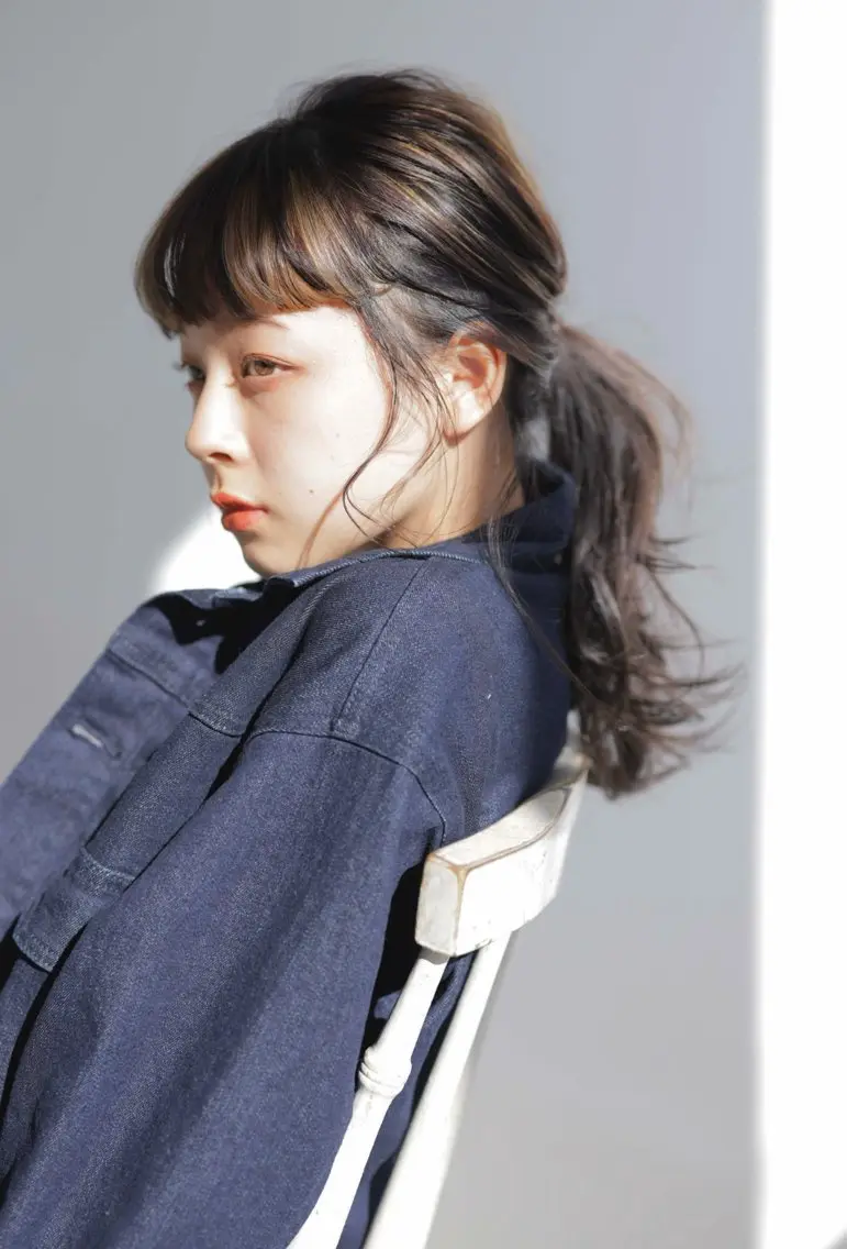 ロング カット カットモデル募集/ あお/似合わせカットのヘアスタイル