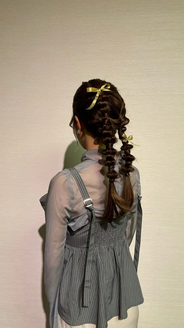 ロング ヘアセット ミズノ アイ 🪅のヘアスタイル