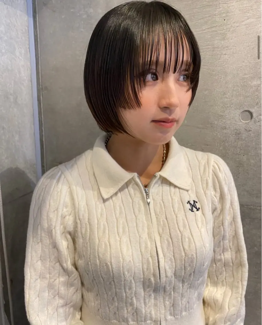 ショート カラー トリートメント レイヤー/ブロンド 透明感カラー/ヒロトのヘアスタイル