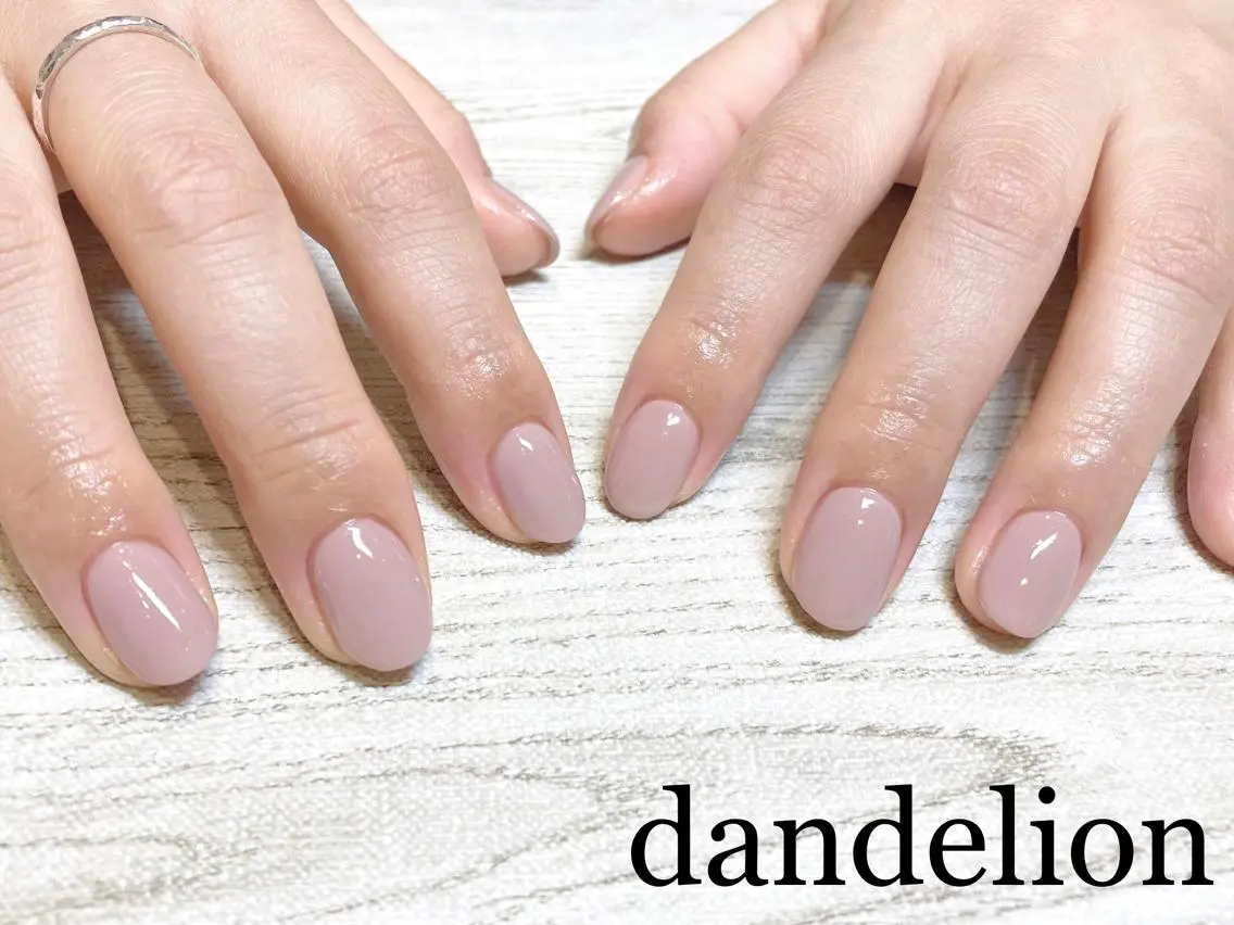 ネイル ハンドネイル ハンドケア dandelion ダンデライオンのネイルデザイン