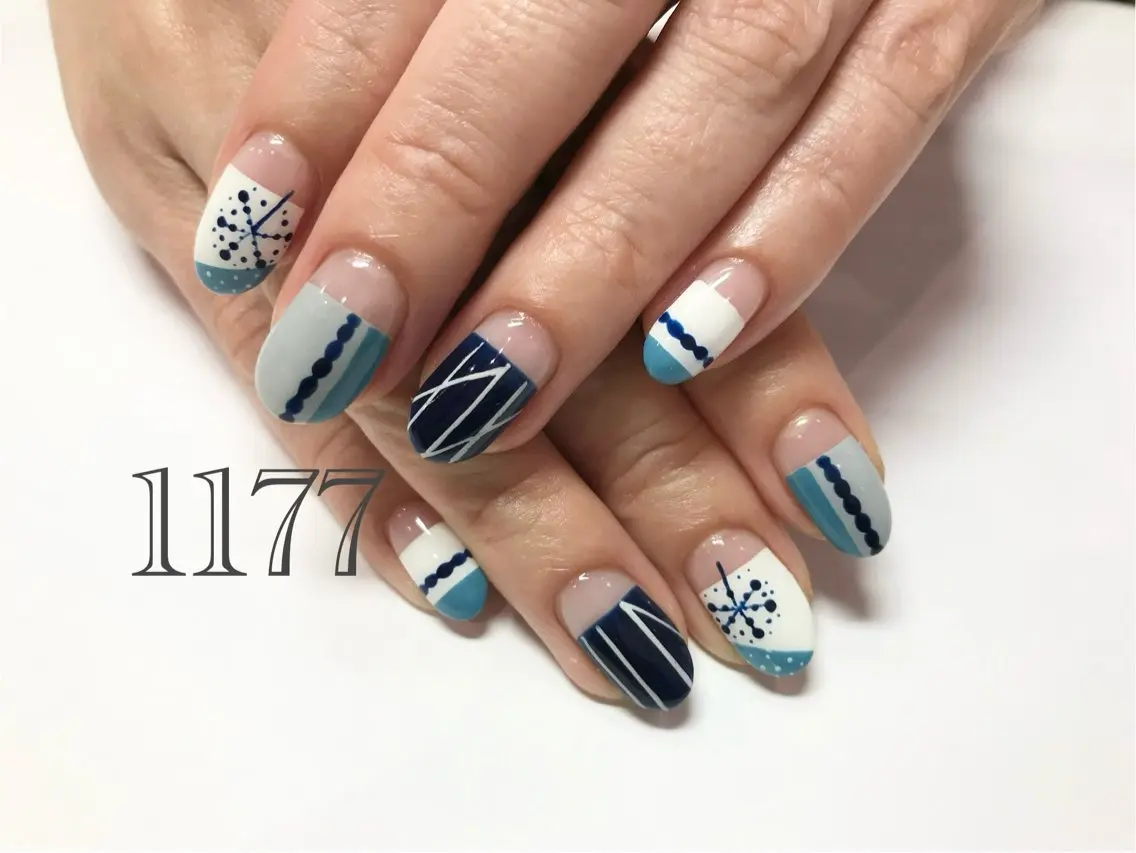 ネイル ハンドネイル nailsalon 1177のネイルデザイン