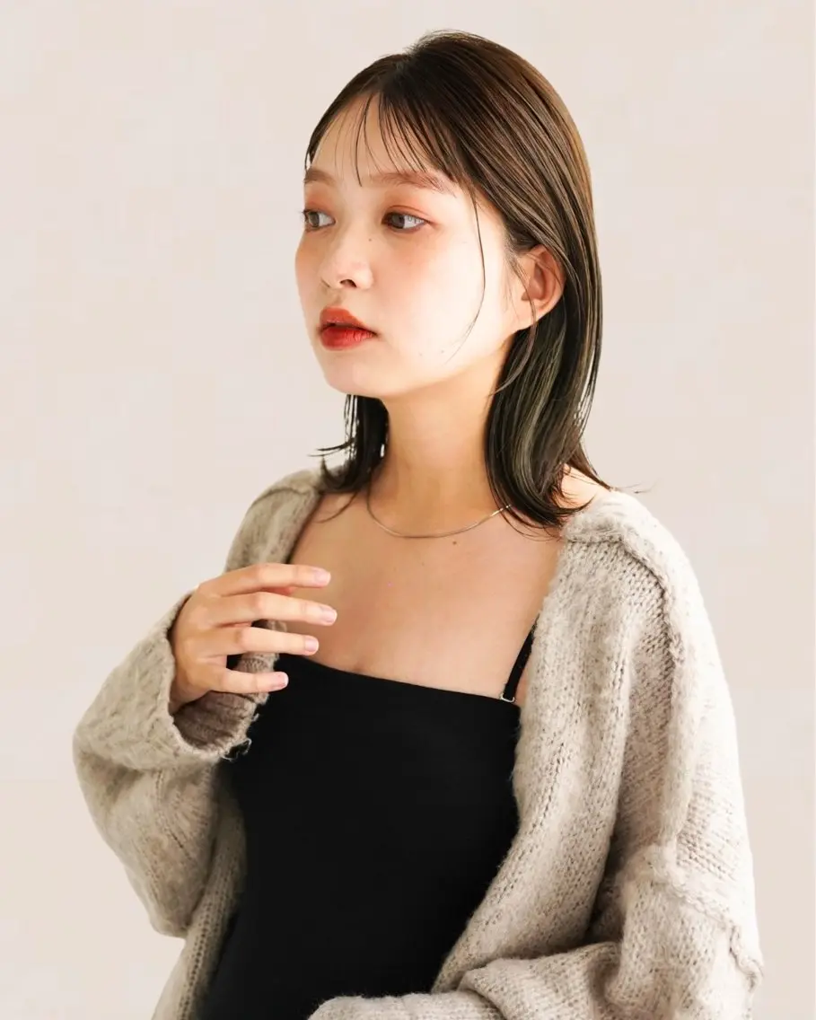 ミディアム joule新宿店 YUIのヘアスタイル