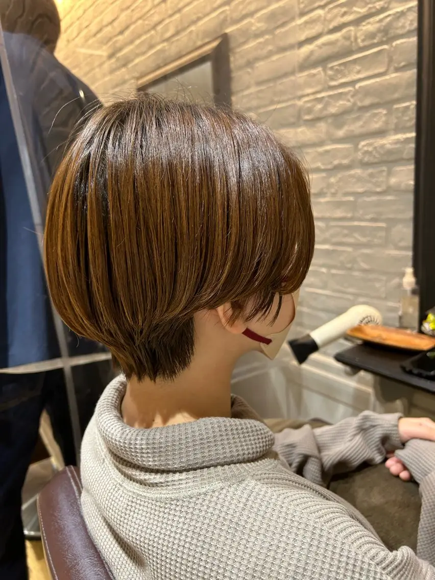 ショート カット 【艶ｶﾗｰ/ｼｮｰﾄ 】田原 愛菜🐯のヘアスタイル