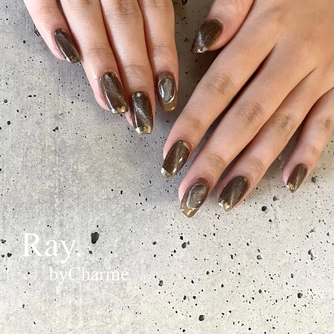 ネイル Ray. ／綺麗目ニュアンスのネイルデザイン