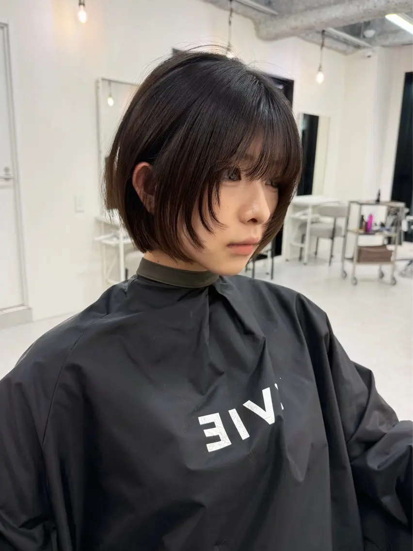 ショート カット RiA/レイヤーカッ ト/ハッシュカットのヘアスタイル