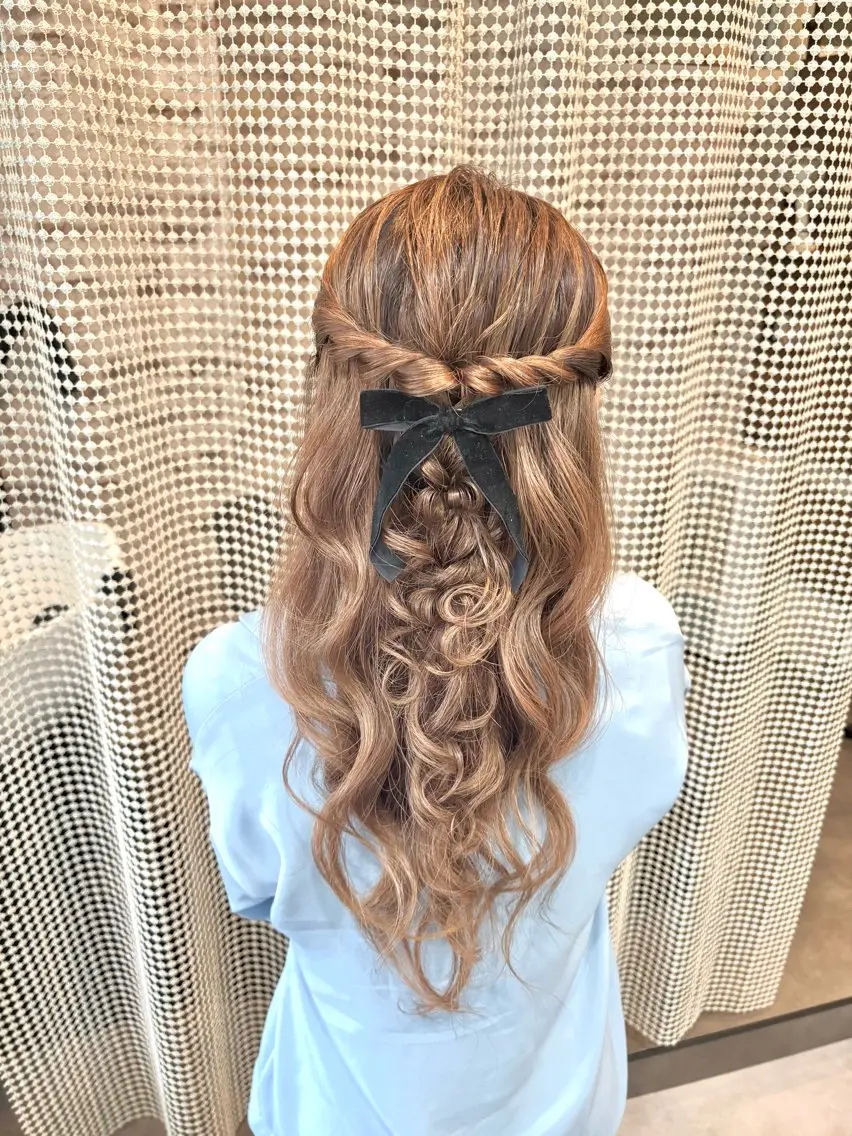 ロング rinrin 天文館のヘアスタイル