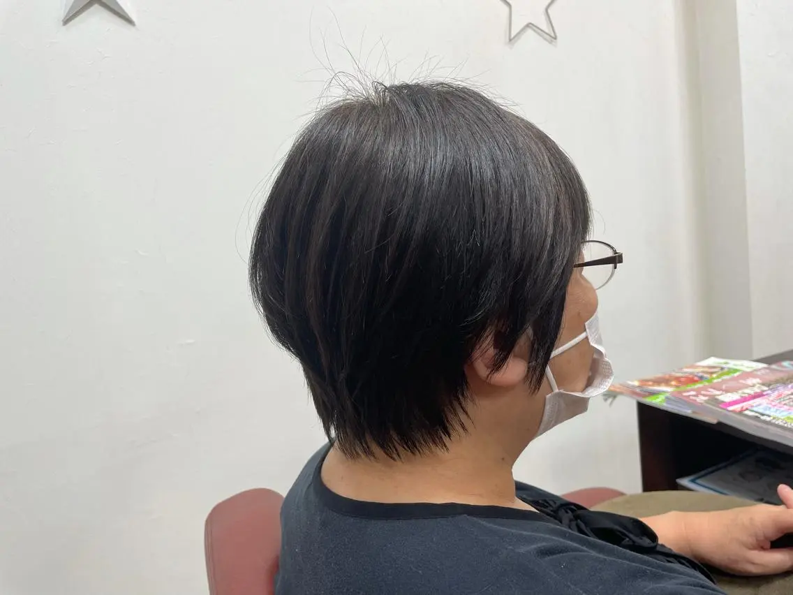 ショート ショートヘア QUATRO ほたかのヘアスタイル