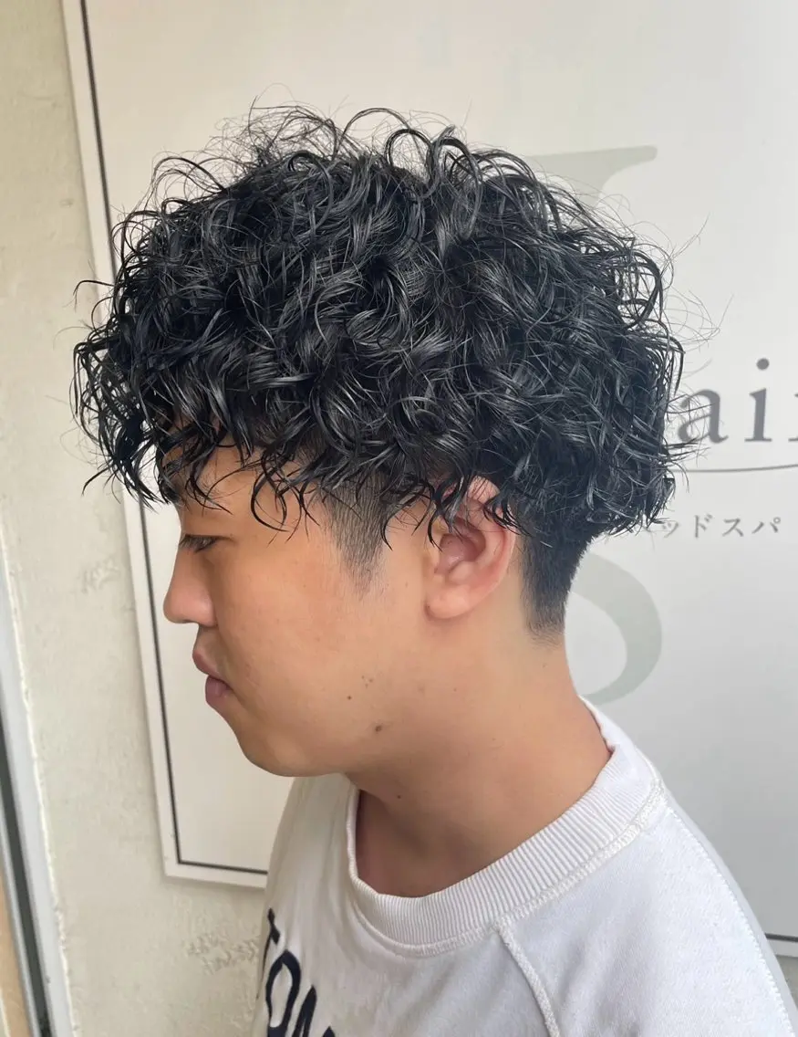 メンズ メンズパーマ ⭐️日吉髪質改善⭐️ 北村綾梧のヘアスタイル