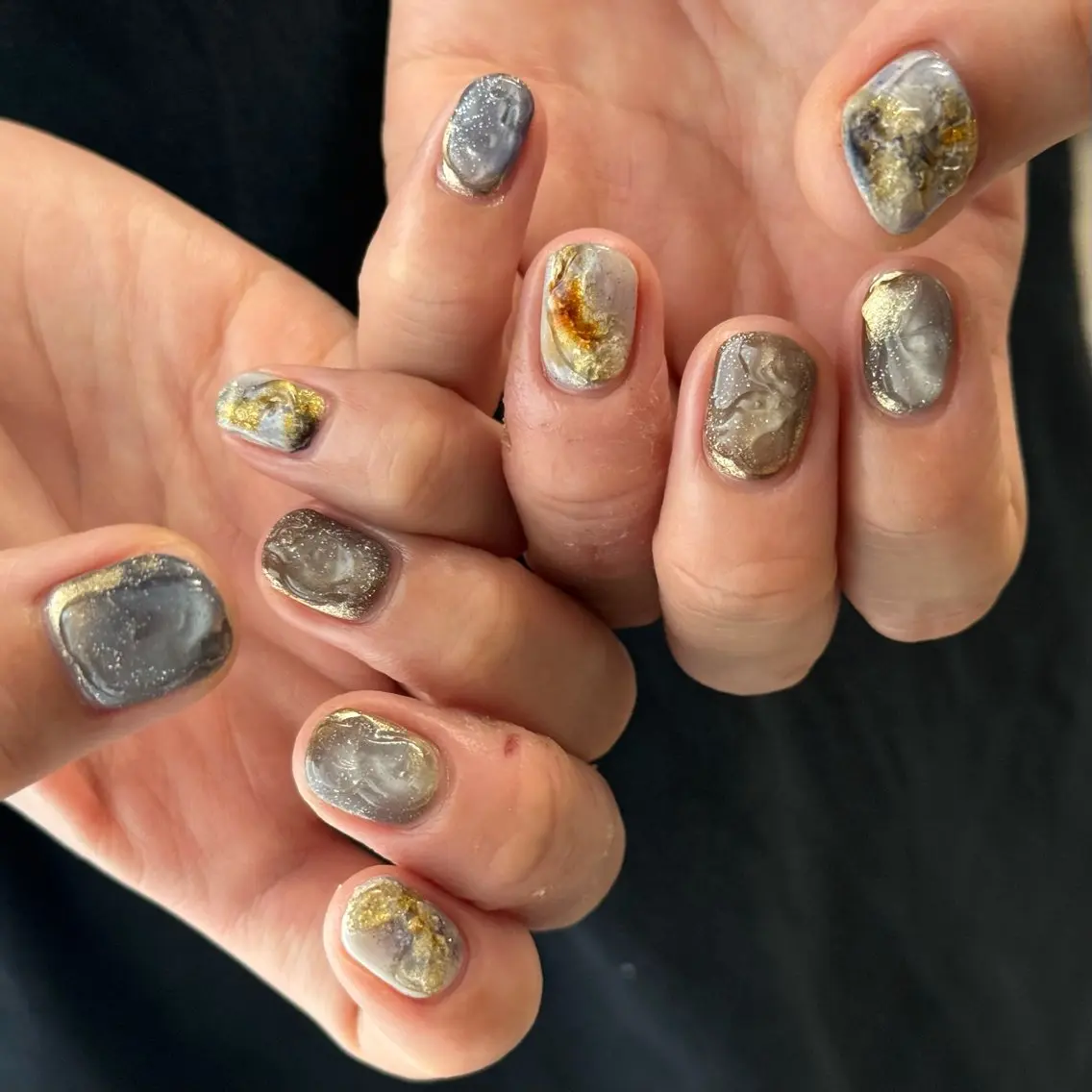 ネイル ハンドネイル フットネイル ハンドケア ニュアンスネイル 💅🏻yuuiのネイルデザイン