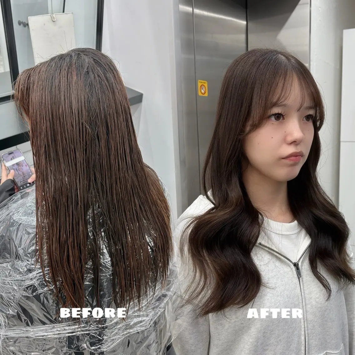ロング カラー ブラウンカラー カット ヘアカラー トリートメント 🌟ゆりあ🌟 JILLSTUDIOのヘアスタイル