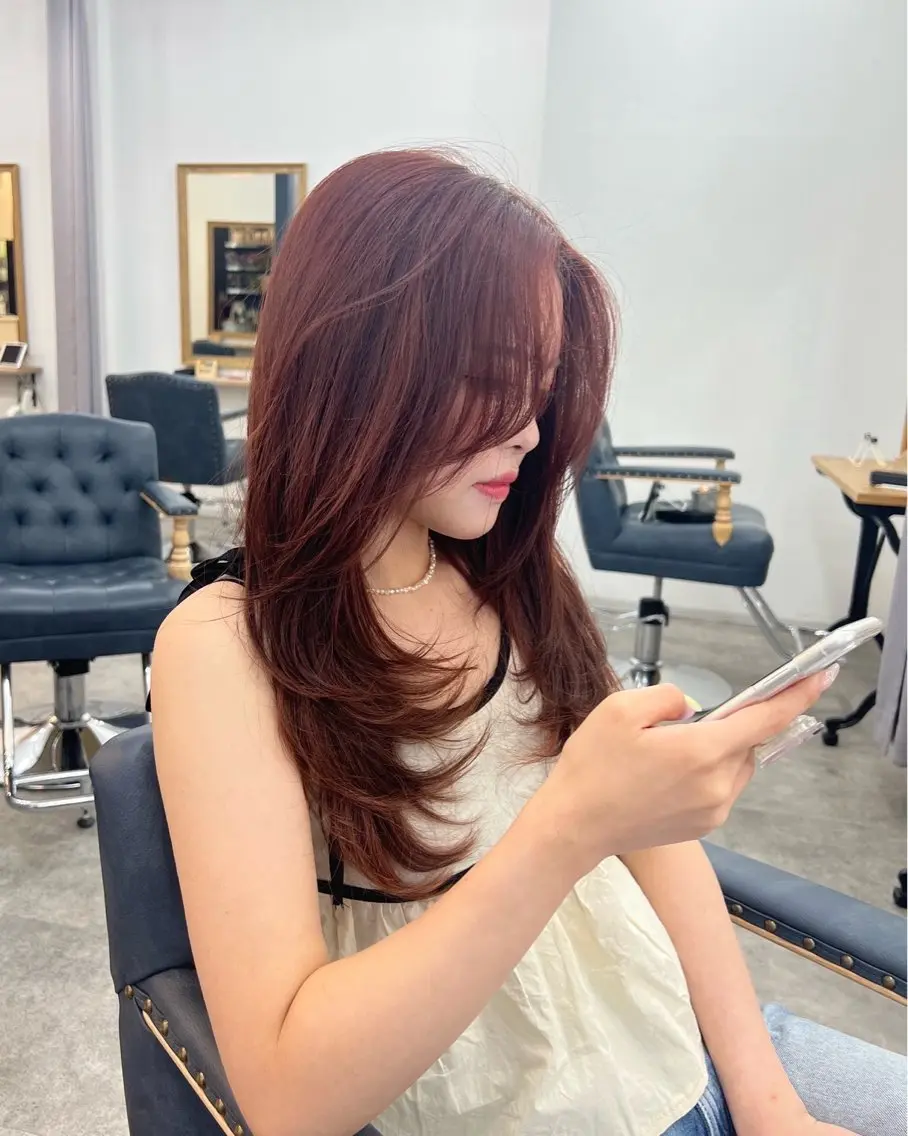 ロング i'll 未空のヘアスタイル