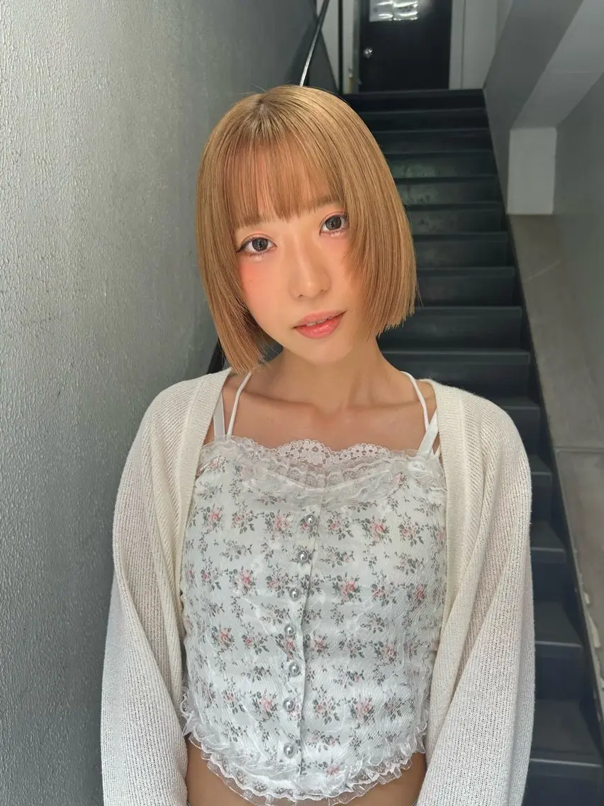 💓ケアブリーチダブルカラー💓の写真