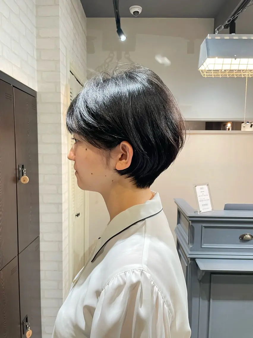 ショート ショートヘア レイヤースタイル⭐️ 村上のヘアスタイル