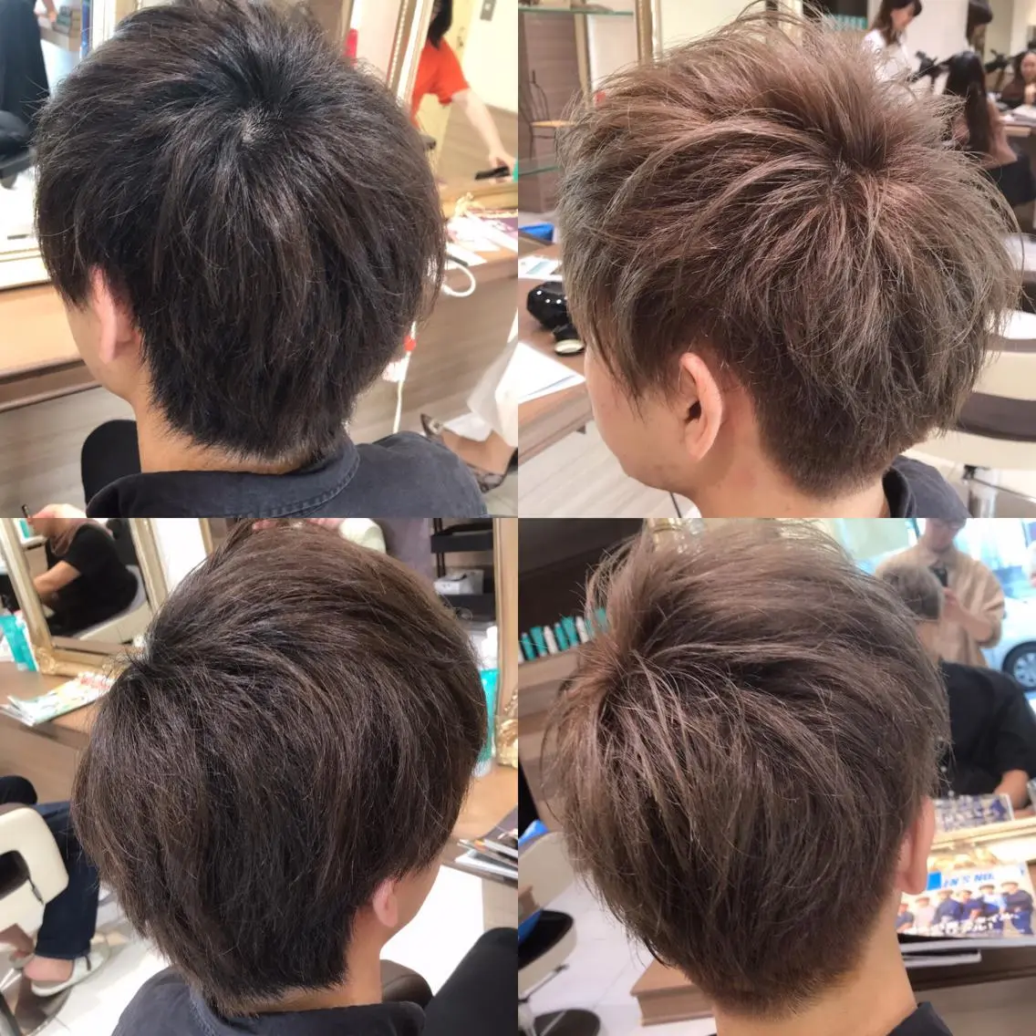 カラー メンズ KOOKI スティードトーキョーのヘアスタイル