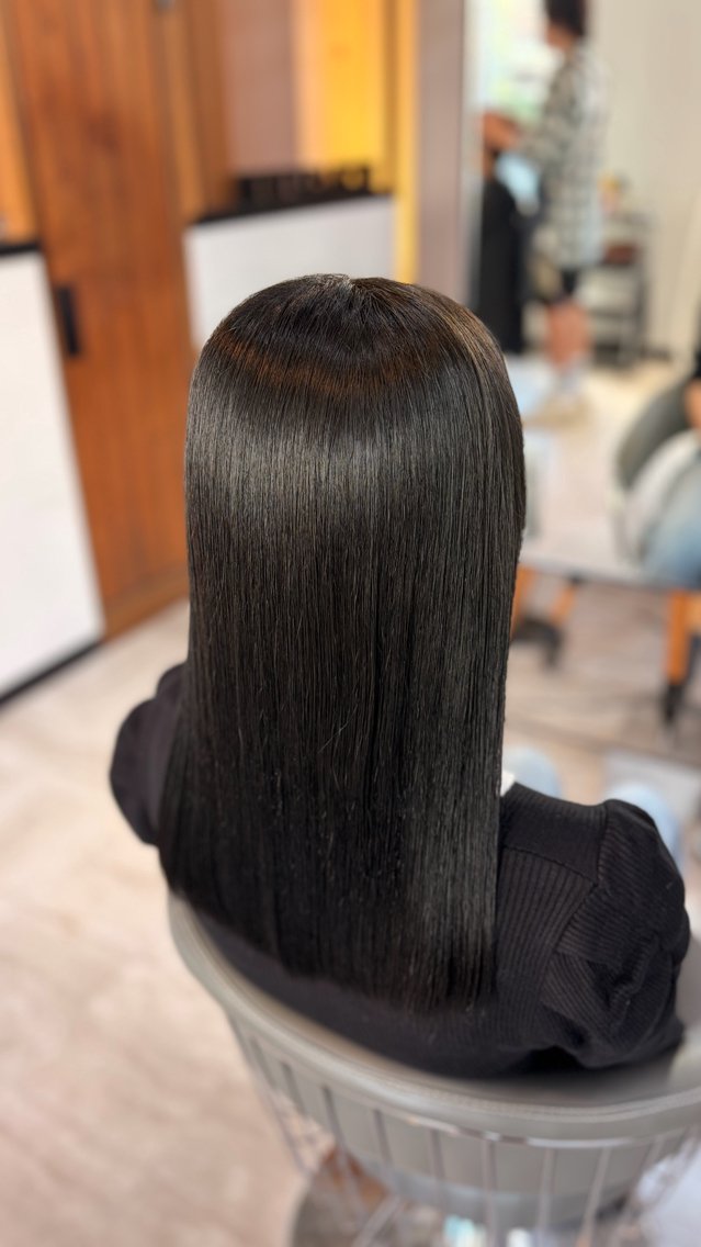 ミディアム カラー ❤️Mimi/non ワンカラー❤️のヘアスタイル