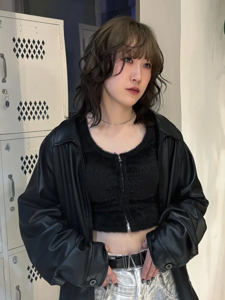 🌟デザインカラー 久保悠那のヘアスタイル