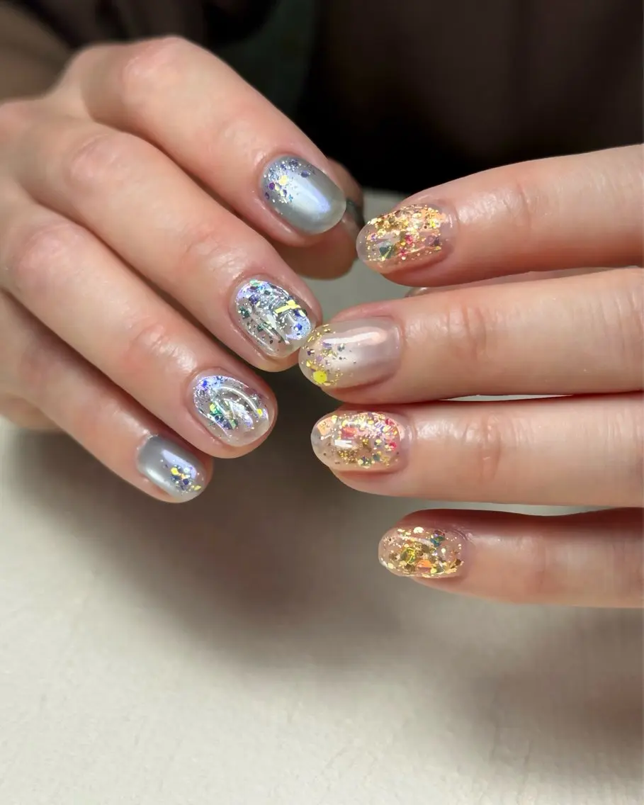ネイル ハンドネイル Tiny Glowのネイルデザイン