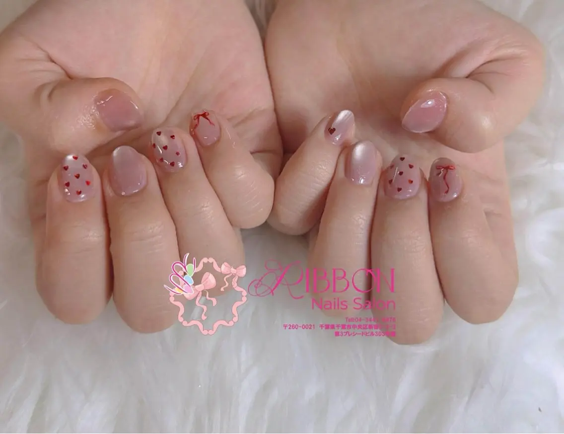 ネイル チークネイル フットネイル フレンチネイル グラデーション 韓国ネイル YUKI NAILのネイルデザイン