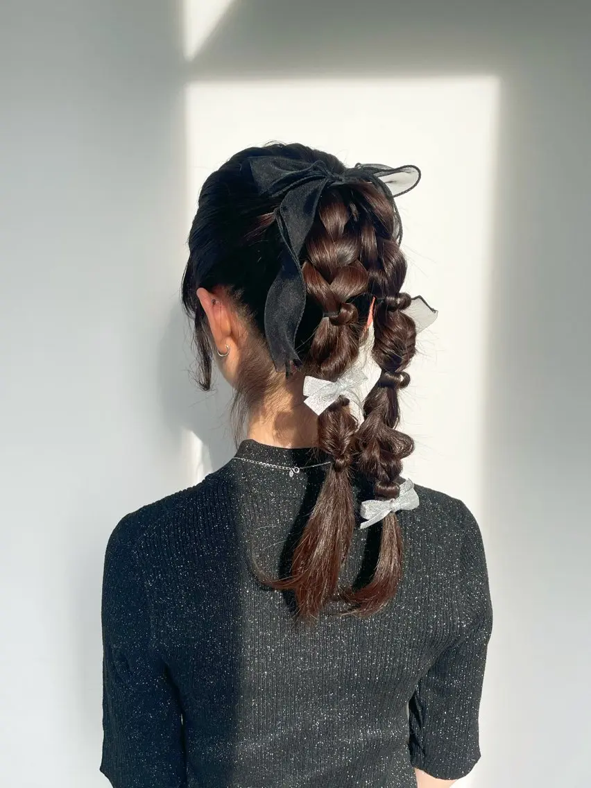 ロング ヘアアレンジ 鈴木 美希のヘアスタイル