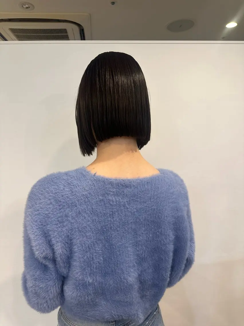 ミディアム カラー 髪質改善 カット ヘアカラー 縮毛矯正 トリートメント 梅田/柔らかカラー/ オオハシ リナコのヘアスタイル