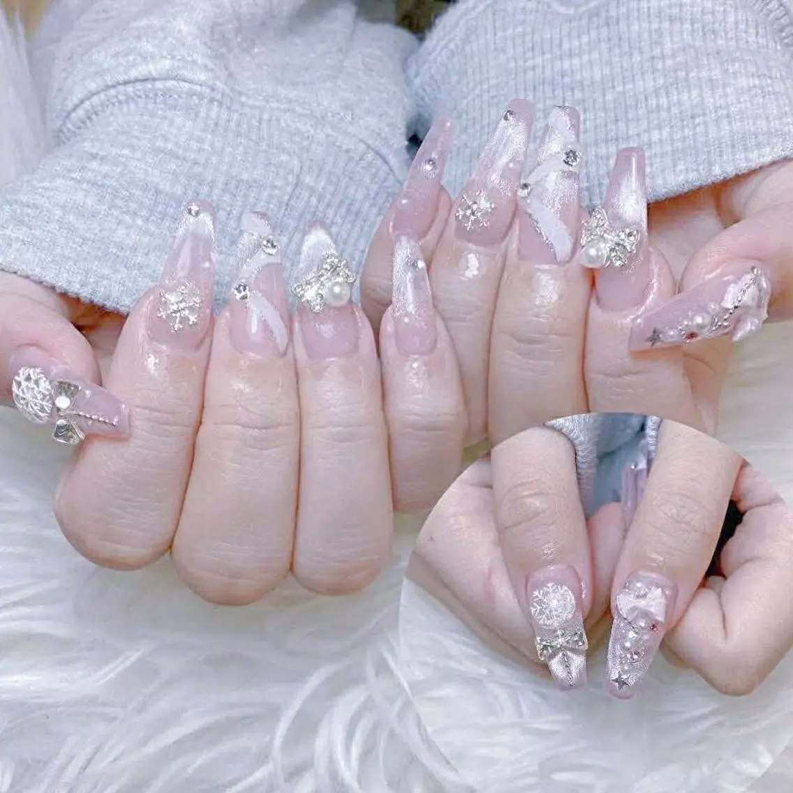 ネイル ANH ゴテゴテネイルのネイルデザイン