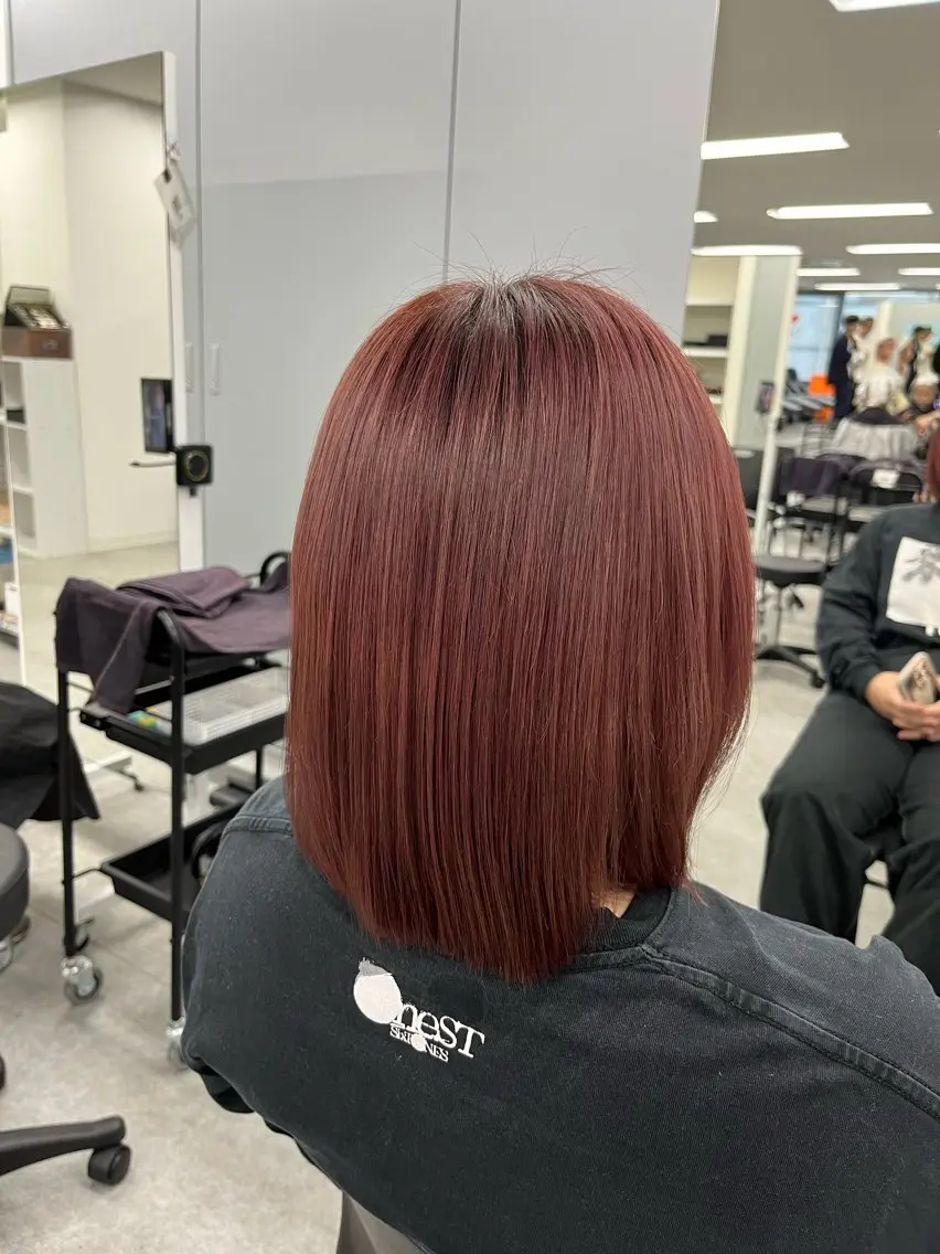 ミディアム カラー ラベンダーカラー ピンクカラー ピンクラベンダー 💖トレンド春夏 カラー💖FUTAのヘアスタイル