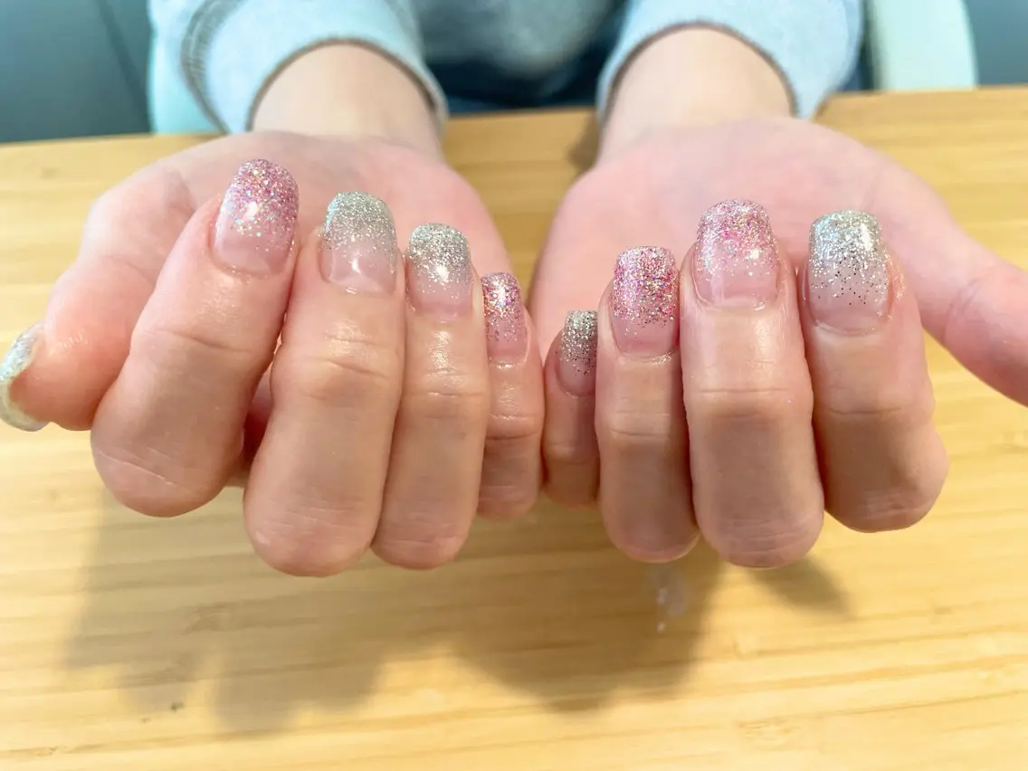 ネイル ラメ(グリッター) ラメグラデーション ハンドネイル Nailist Missaのネイルデザイン