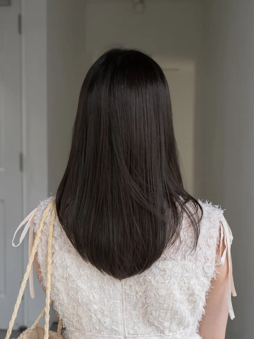 ミディアム カラー ブリーチ 透明感カラー ブリーチなしカラー 酸性ストレート カット ヘアカラー 縮毛矯正 navile原宿 yumaのヘアスタイル