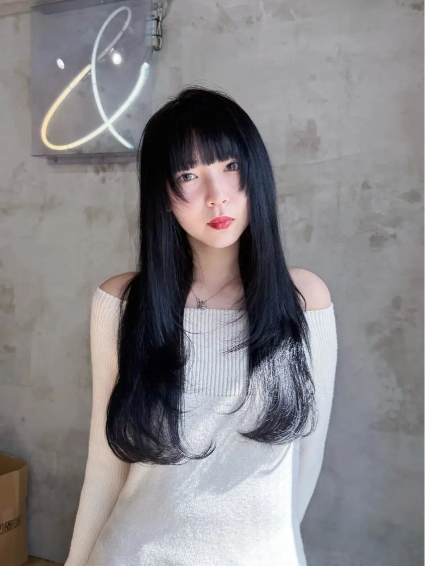 【☁️定期メンテナンス☁️】カット+カラー+3stepトリートメントの写真