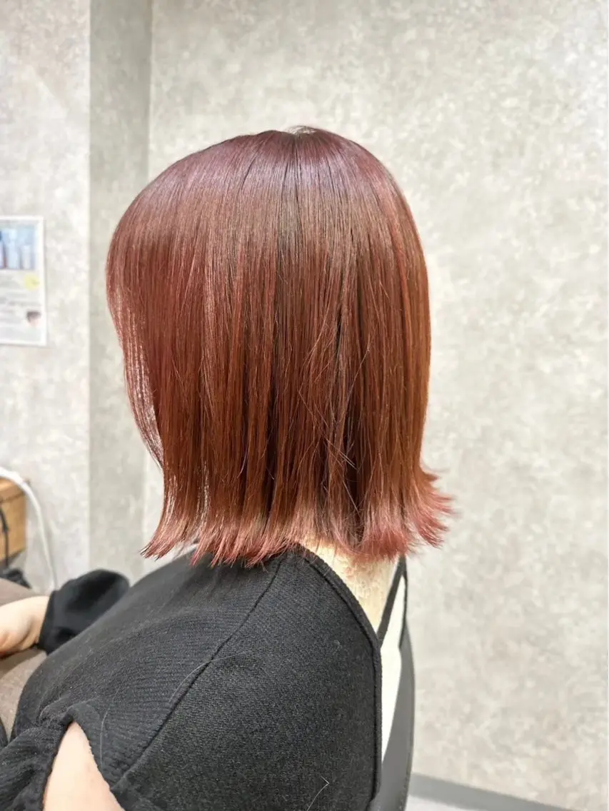 【ミニモ学割ブリーチ無し】ダブルカラー＋カット＋トリートメントの写真