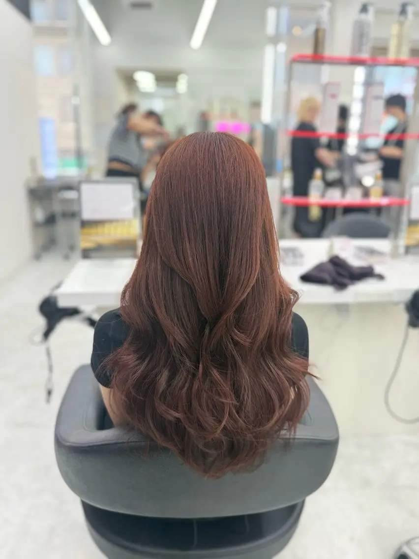 ロング カラー ヘアカラー トリートメント 🥂上品ワンホンヘア 🥂nozomiのヘアスタイル