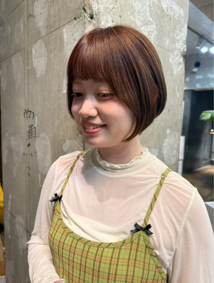 ショート 丸みショート ショートヘア 松井美樹/似合わせ ガーリー・韓国のヘアスタイル