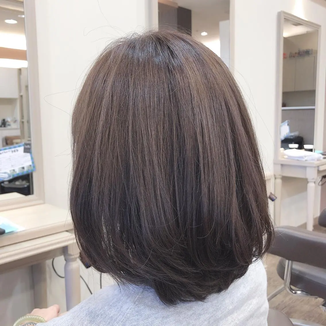 ミディアム カラー グレージュ イルミナカラー ヘアカラー 尚平 40代からの 髪質改善専門のその他イメージ