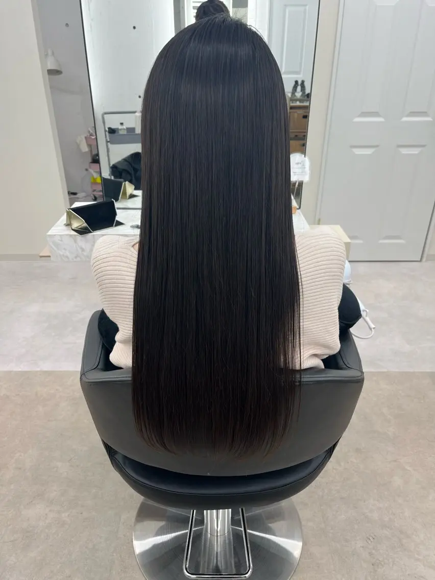 ロング 竹内 蓮のヘアスタイル