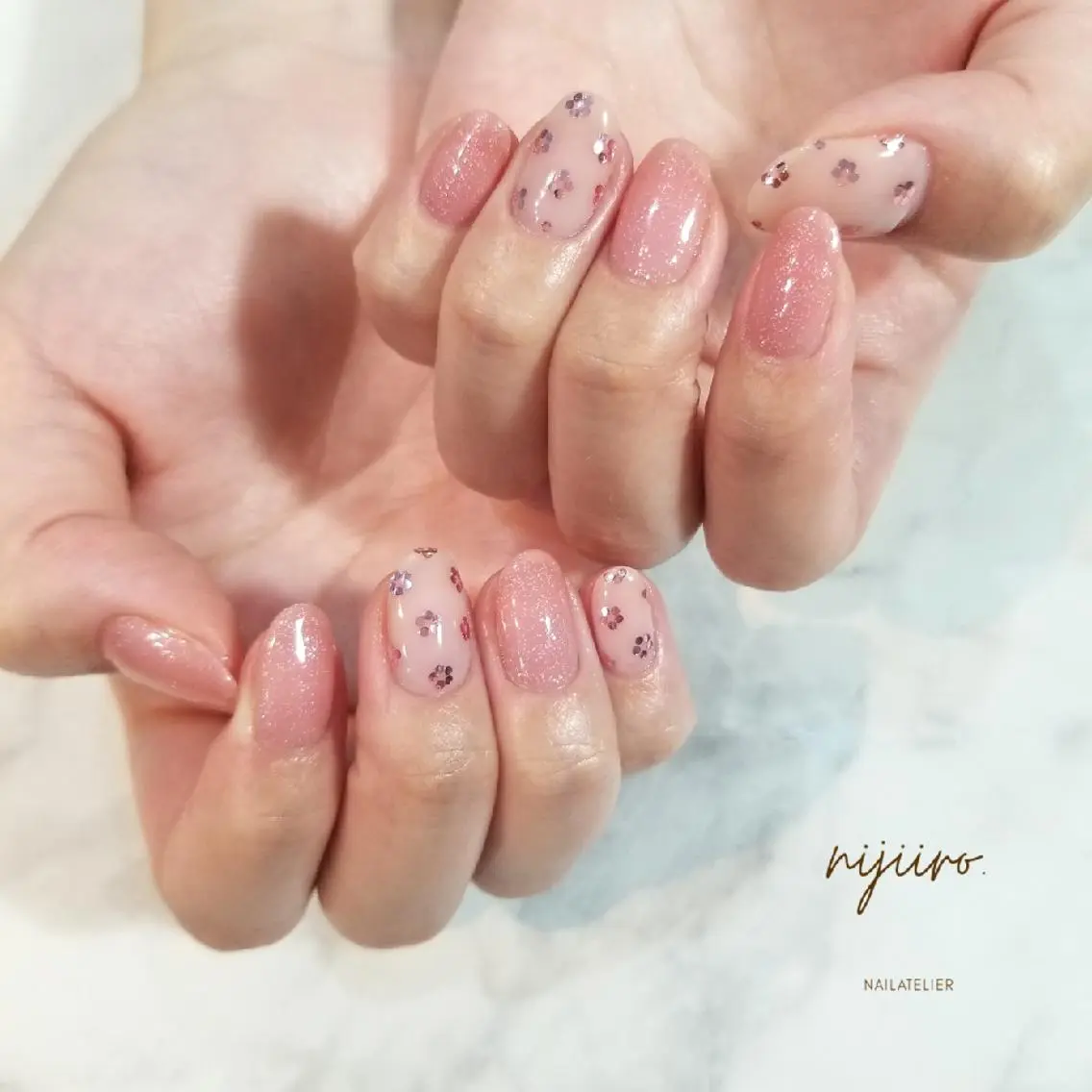 ネイル ハンドネイル nijiiro🌈 サトウのネイルデザイン