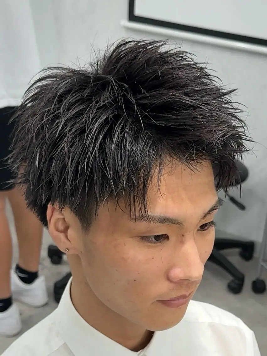 ショート ショートヘア カット 高橋 昂大のヘアスタイル