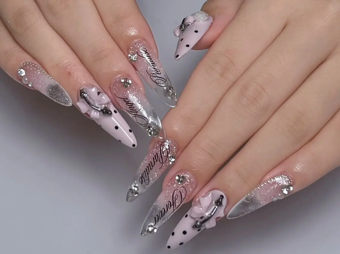ネイル アニマル柄 べっ甲ネイル ボルドー ブラウン ジェルネイル ハンドネイル Belle Nail Salonのネイルデザイン