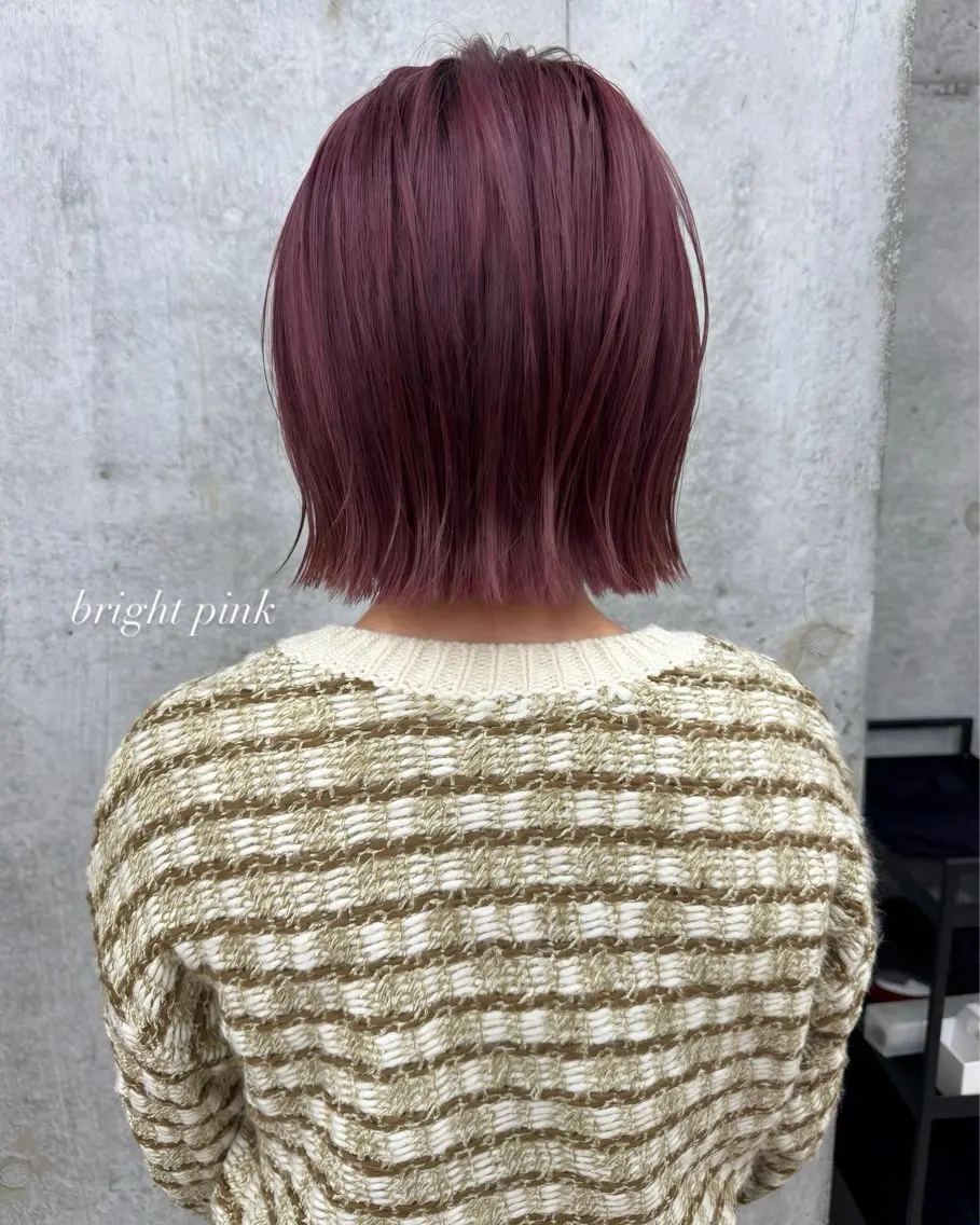 ショート カット ヘアカラー トリートメント ボブ/レイヤーカット 縮毛矯正/コウキ新宿のヘアスタイル