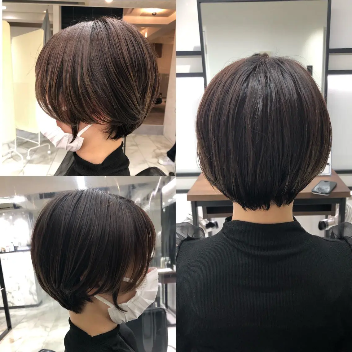ショート ショートボブ ボブ ショートヘア レイヤーカット 早崎太生のヘアスタイル