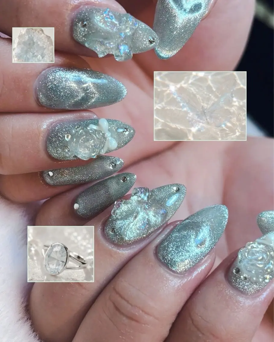 ネイル アートネイル フラワーネイル ハンドネイル ハンドケア AME NAIL STUDIO小山店のネイルデザイン