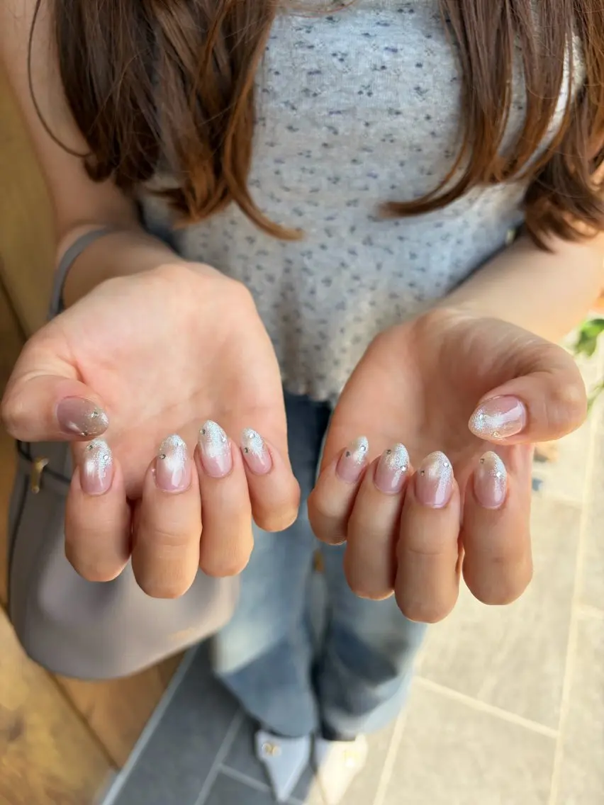 ネイル マグネットネイル ハンドネイル nailsalon Solnaのネイルデザイン