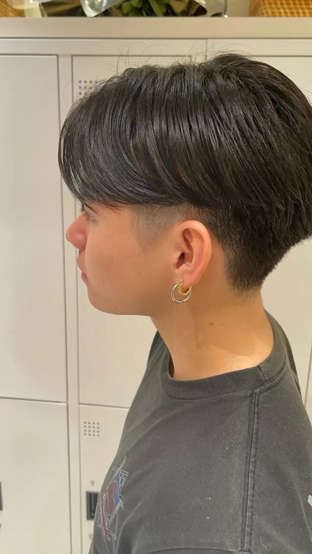 メンズ Alen🐶🐾/海 外風/グレージュ🩶のヘアスタイル